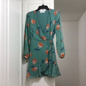 All in Favor wrap dress